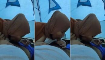 Niat ke Puncak Ayang Jilbab Sange Nyepong Dalam Tenda